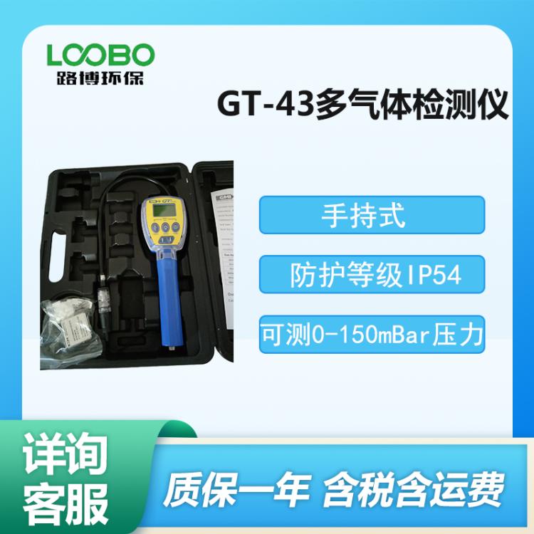 英国GMI GT-43型 手持式多气体检测仪（LEL、O2、CO、H2S）