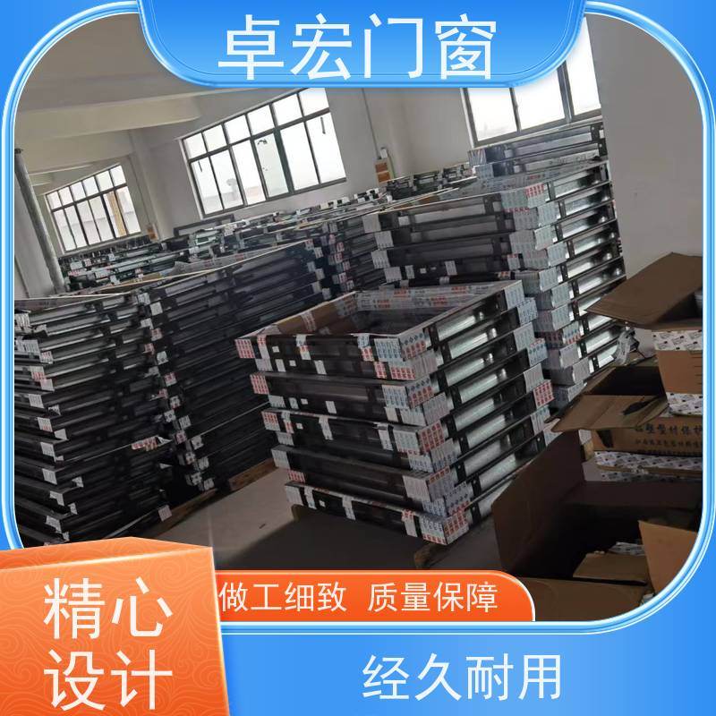 卓宏门窗 201不锈钢 防火窗 住宅小区安装 支持定制