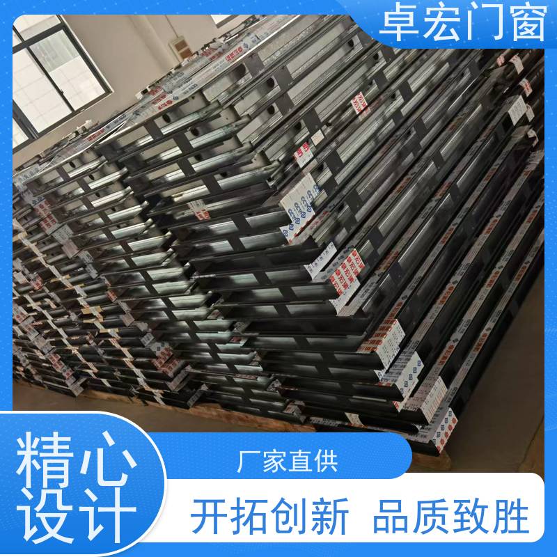卓宏门窗 201不锈钢 隔热型防火窗 住宅小区安装 接工程活