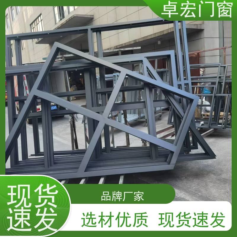 卓宏门窗 平开固定式 不锈钢耐火窗 加厚门板 使用寿命长
