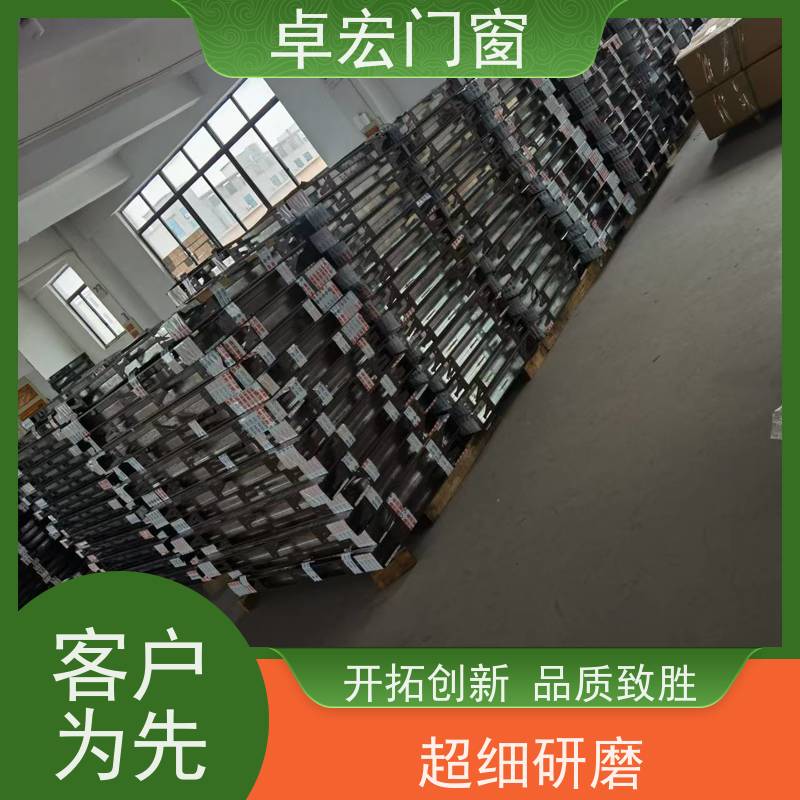 卓宏门窗 开启式 不锈钢耐火窗 住宅小区安装 使用寿命长