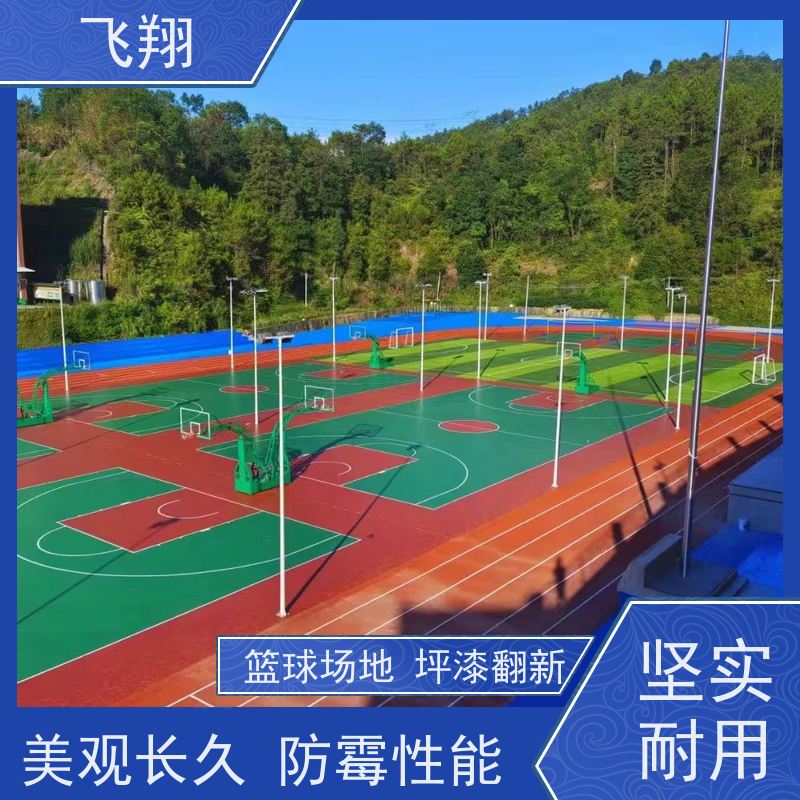 南山区沙河 南头 西丽室外篮球场地坪漆 结实耐用 大型场所地面施工