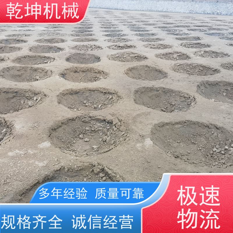 乾坤机械 强夯机租赁施工 质量轻 防尘 表面绝缘 各部件连接良好 