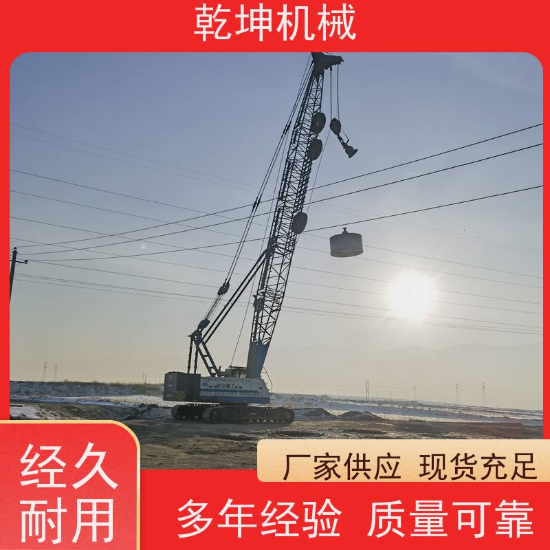 乾坤机械 强夯 机租赁施工 质量轻 防尘 表面绝缘 高频振动 维护便捷
