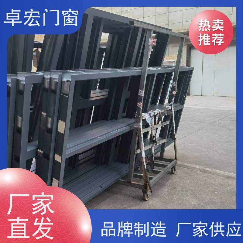 卓宏牌 本色不锈钢 甲 级耐火窗 酒店耐热隔断 使用寿命长