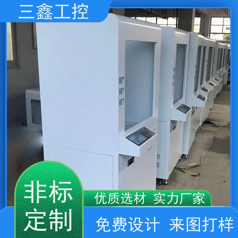 深 圳三鑫嵌入式工控机箱 锂电池机柜 精细工艺 严格品控