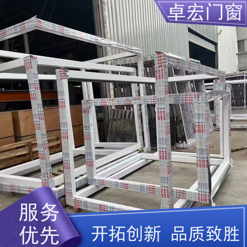 卓宏门窗 固定式 钢质防火窗 酒店耐热隔断 全国发货