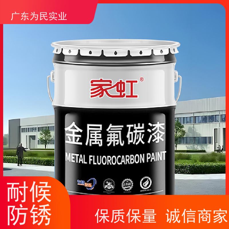 高耐候性氟碳漆 金属油漆 户外钢结构铁栅栏防腐防锈工业油漆