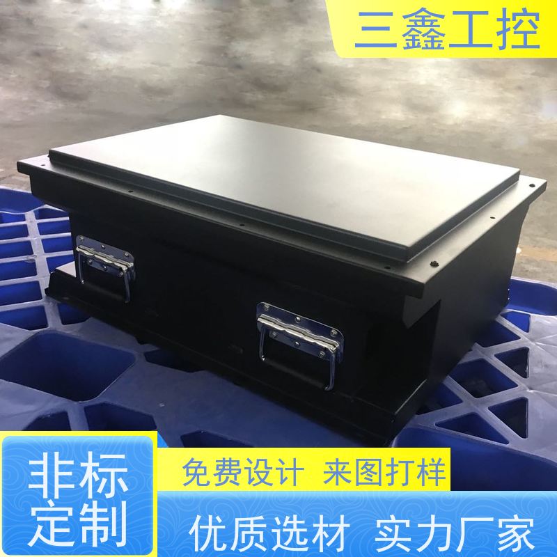深 圳三鑫1U不锈钢配电箱 室外机柜 OEM/ODM定制方案 免费打样