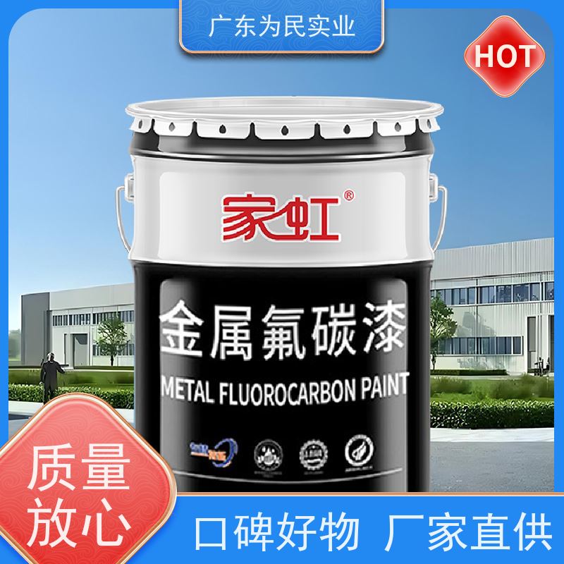 氟碳防腐漆 耐候耐酸碱涂料 耐腐蚀性 强附着力 户外桥梁栏杆护栏专用