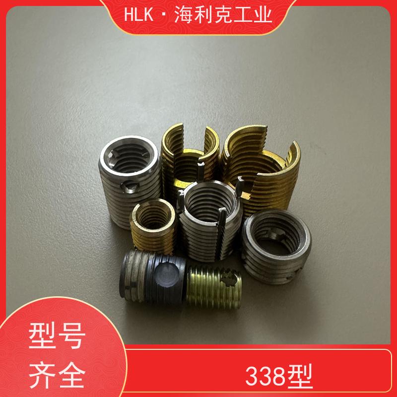 海利克308型不锈钢ENSAT型自攻螺套规格齐全M14-M24开槽牙套丝套