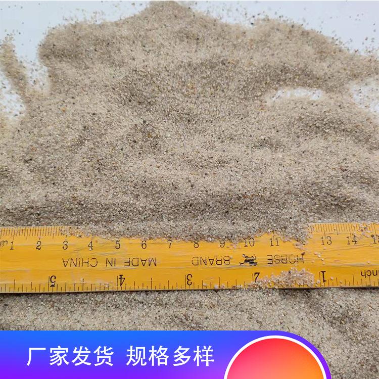 游乐场沙滩沙子水处理滤料无尘沙沙画工艺用圆粒沙操场用圆粒海沙