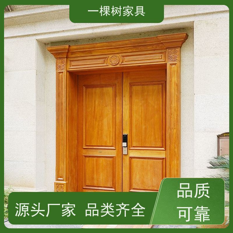 一棵树家具 别墅装修样板房 柚木整装定制 性能稳定 耐磨耐腐