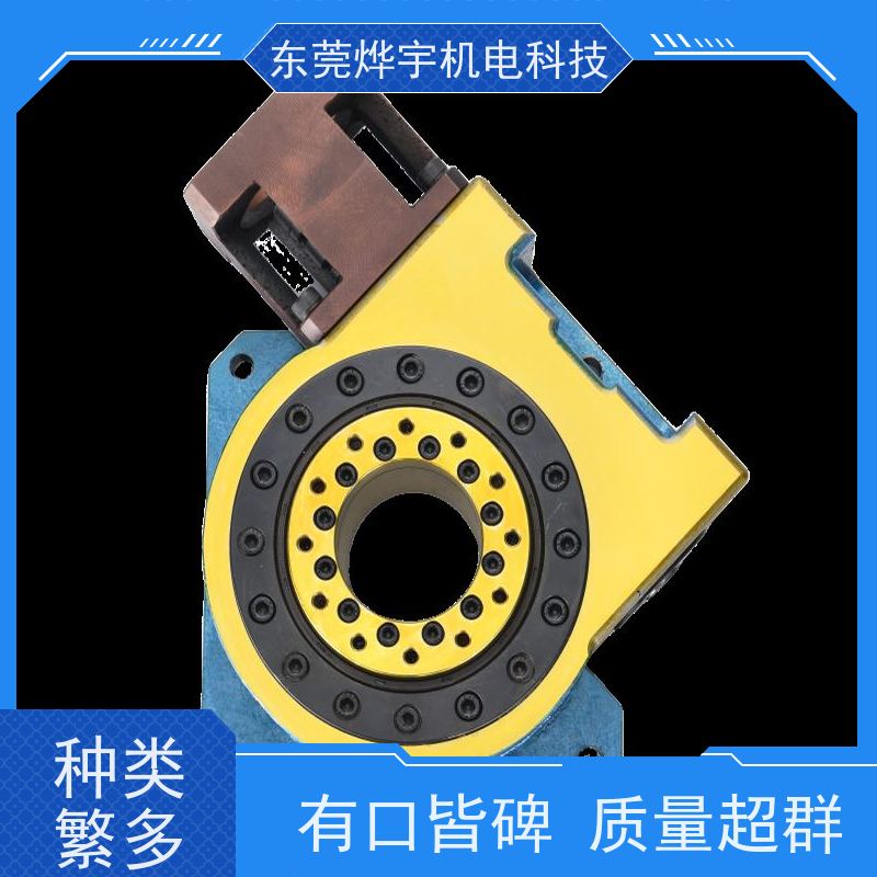 continue 215H 1000KG重载任意角度分割 中空旋转平台