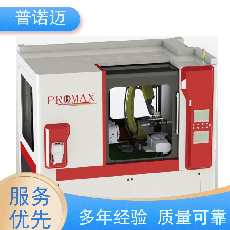 普偌迈 平面抛光机 自动立式去毛刺机 打磨柔性好 省时高效