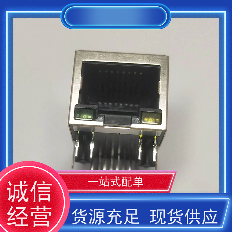 RJ45数据传输端口 RA19013H02GA型号 连接器厂家 180度 接口