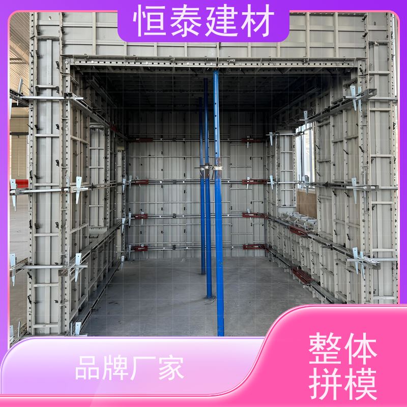恒泰 建筑模具 自带加强拉紧 现浇剪力墙结构一体组模支模