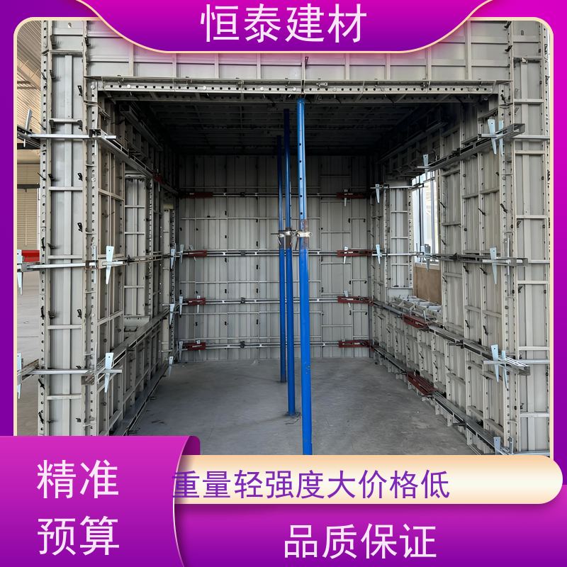 恒泰 建筑模具 成本可预算省工省料 现浇剪力墙结构一体组模支模