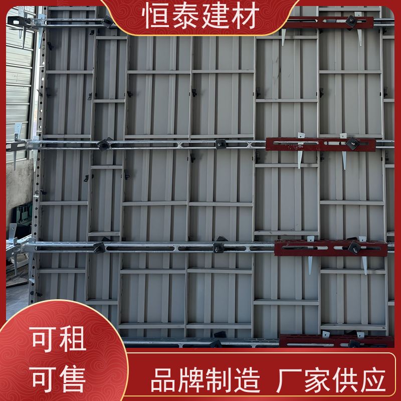 恒泰 Q700 可定制定尺可异形 现浇剪力墙结构 建筑模具
