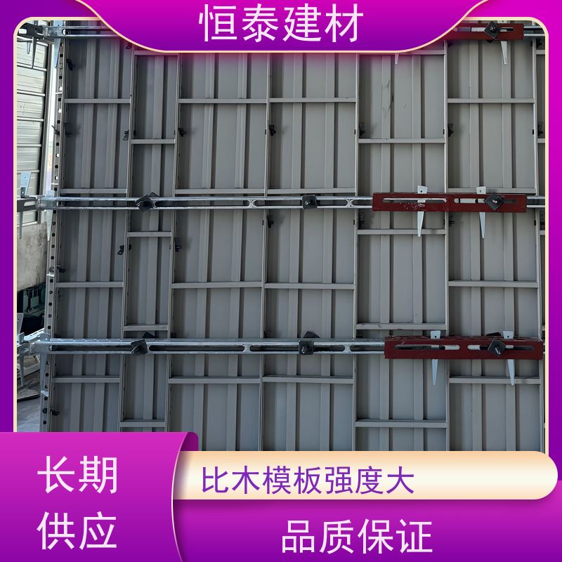 恒泰建材 可定制定尺可异形 现浇剪力墙结构一体组模支模 建筑模具
