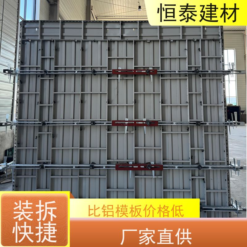 恒泰建材 可定制定尺可异形 一体组模支模 建筑结构模具 替代铝模板
