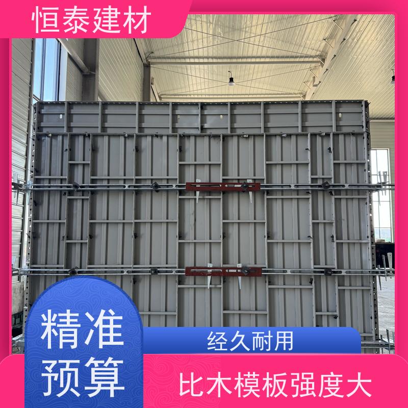 恒泰 建筑模具 Q700高强钢 自带加强拉紧 一体组模支模