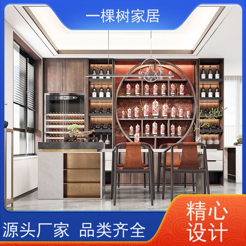 一棵树家居 新中式商业会所 全屋家私定制 老牌实力厂家终身质保