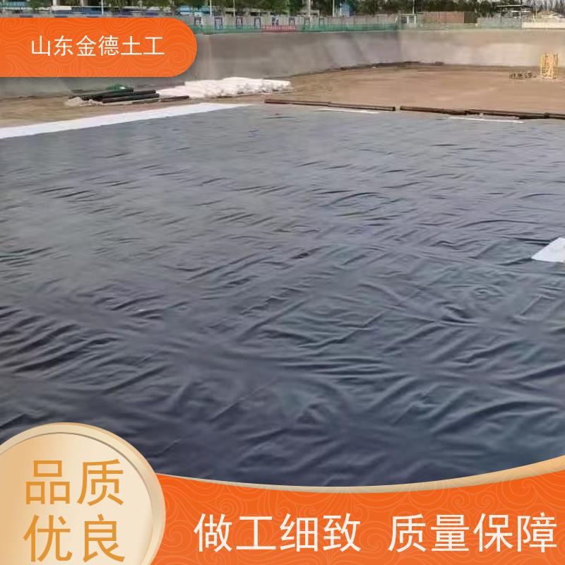 金德土工 氧化塘美标HDPE膜 6米宽黑膜 发货快速