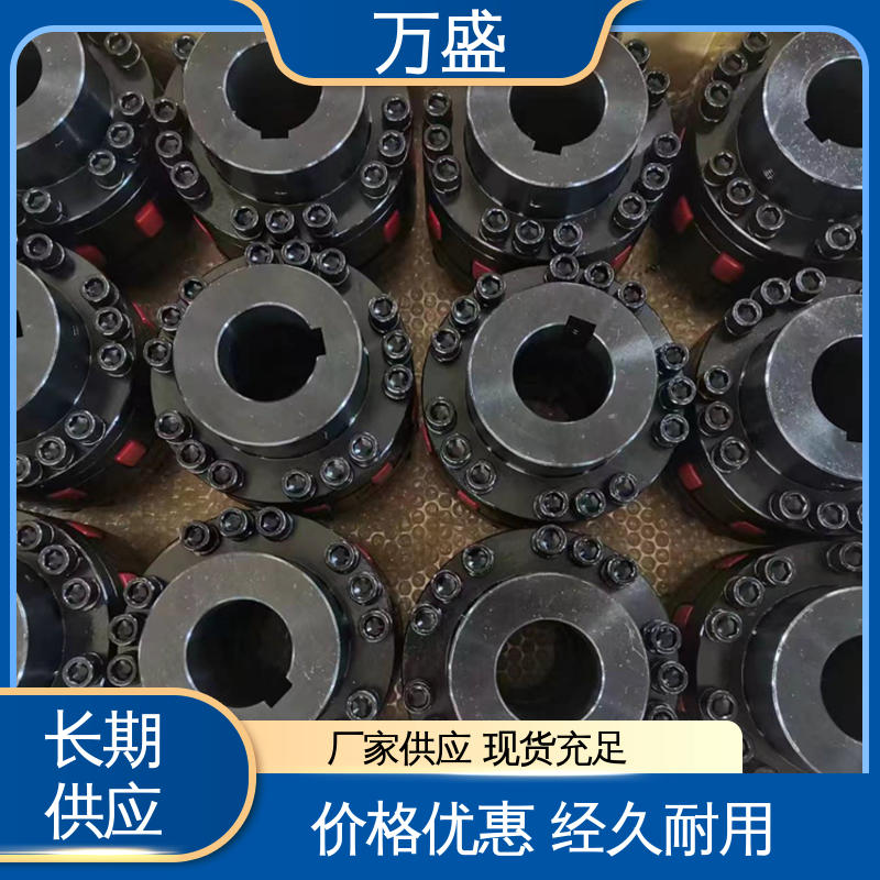 ML型梅花联轴器 不易磨损变形 三爪式传动件 万盛