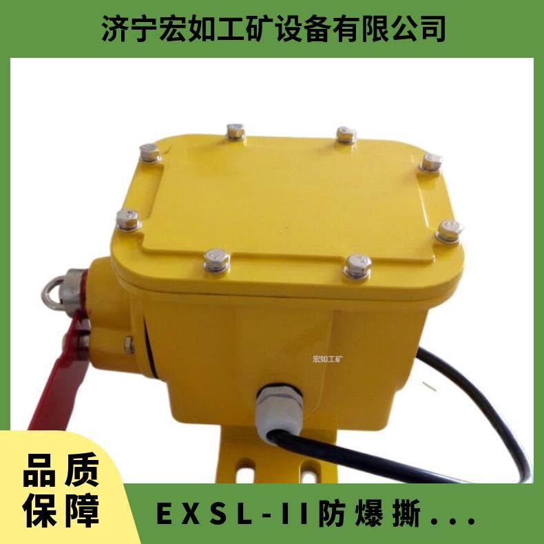 EXSL-II防爆撕裂开关 输送机保护 钢丝绳拦锁 HR/宏如