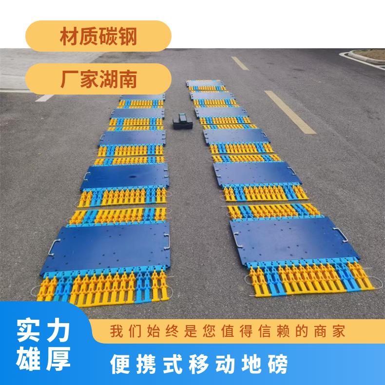 四通道汽车轴荷轮荷仪 轴重秤厂家 检测货车超重流动式地磅