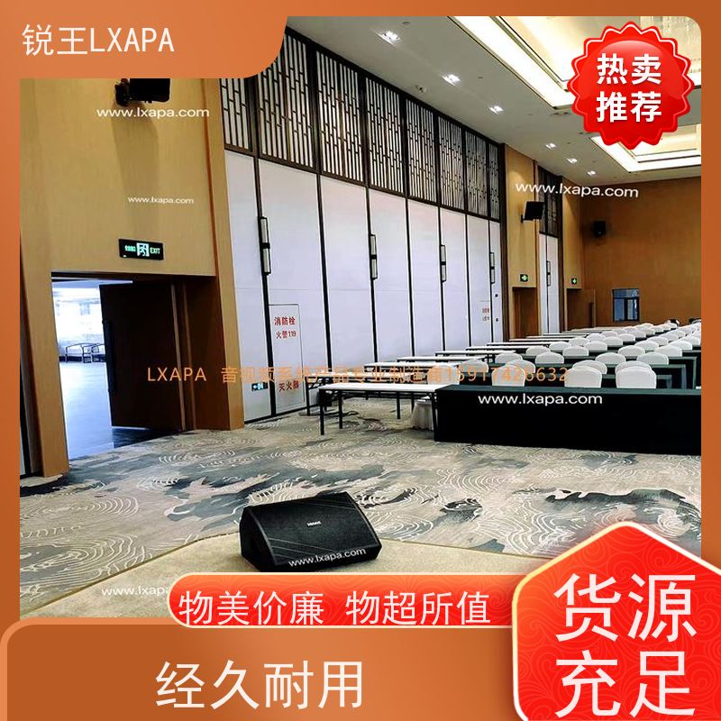 锐王LXAPA 外形美观 小型线阵音箱 会议有源音柱 演艺音响器材