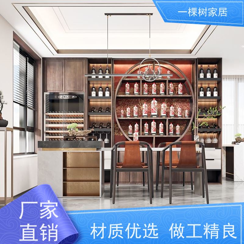 一棵树家居 新中式商业会所 家私定制品牌 老牌实力厂家终身质保