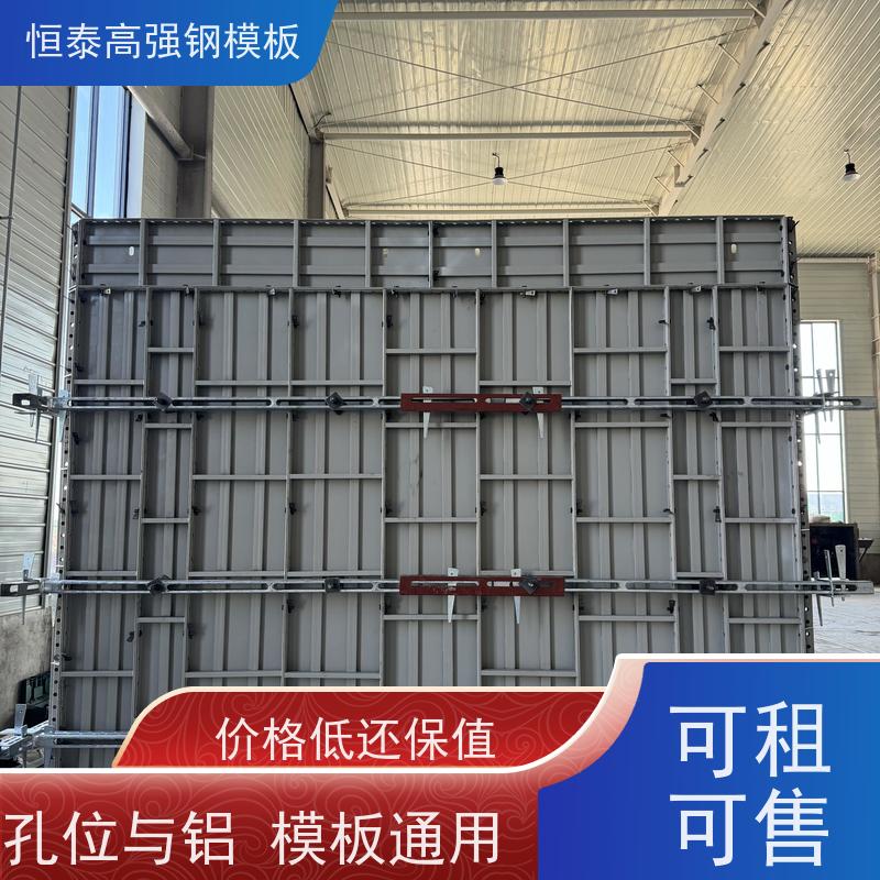 高强钢模板 建筑结构模具 坚固耐用寿命长 一次挤压成型工艺墙面平整