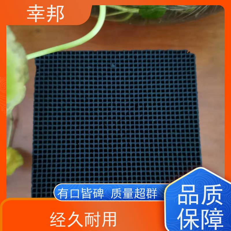 幸邦 高温活化烧制 蜂窝活性炭 臭气处理 通孔阻力小 吸附能力强