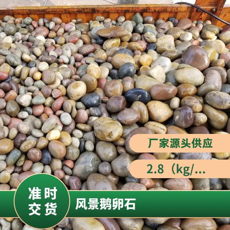 临沂大跃厂过滤鹅卵石五彩机械强度大厂家通用 源头厂家