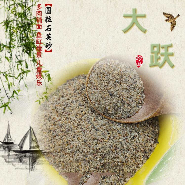 铸造水处理滤料石英砂质感圆粒海沙游乐场沙坑沙池水洗无尘圆粒沙