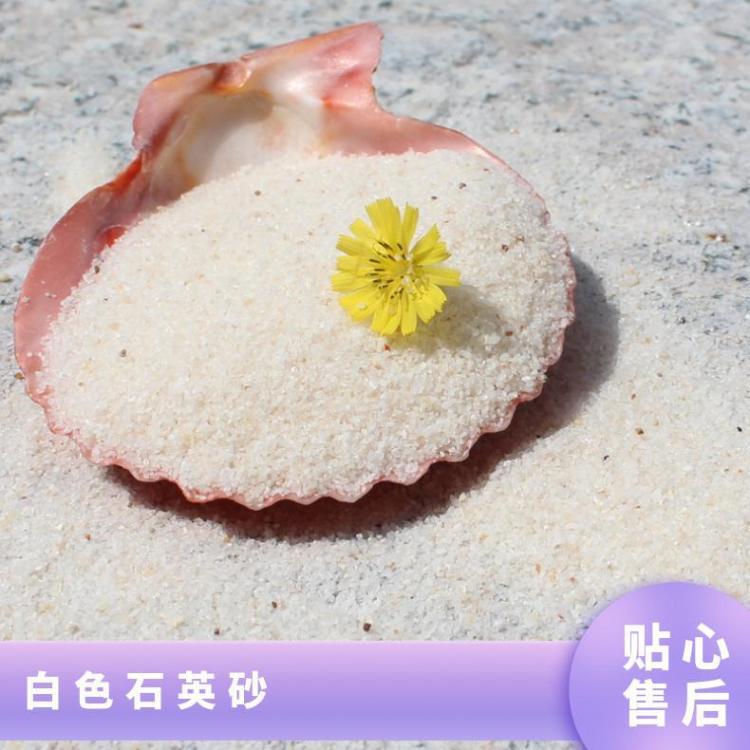 游乐园优质白色石英砂 室内沙池雪白沙景观造景用石