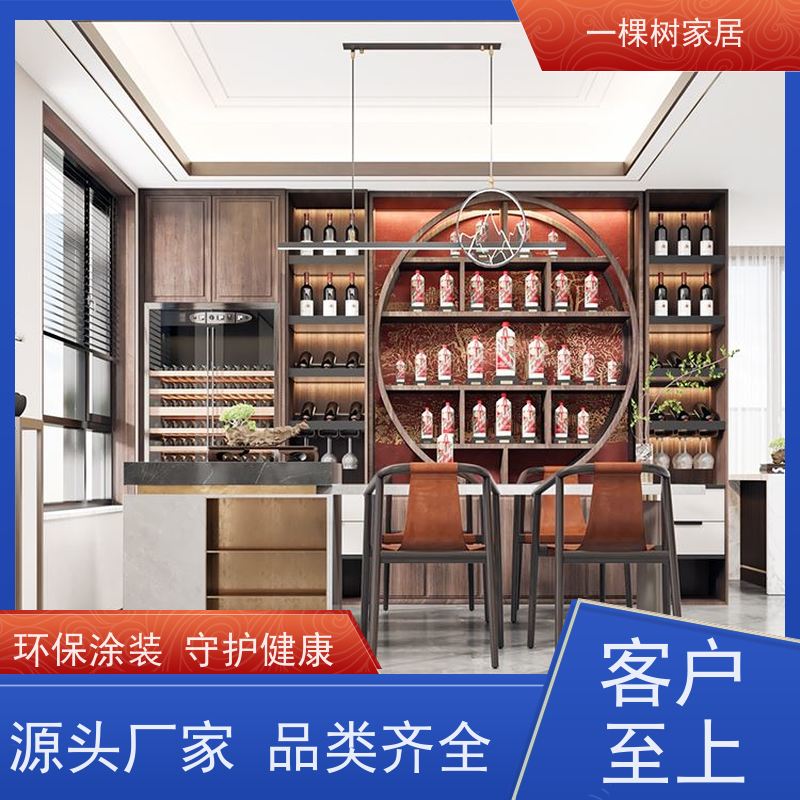 一棵树家居 新中式会所装修 全屋整装定制 老牌实力厂家终身质保