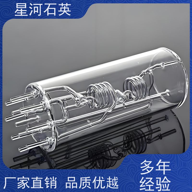 星河 半导体石英反应管 耐高温 耐腐蚀 光伏硅片沉积 氧化 扩散