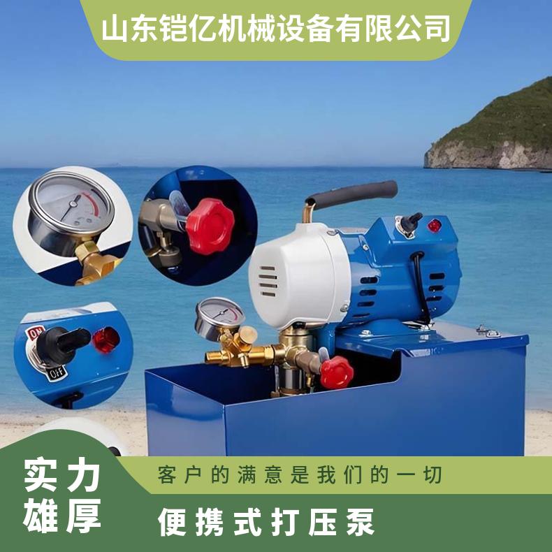 铠亿DSY-4MP 电动打压泵 双缸大流量便携式试压泵 使用方便