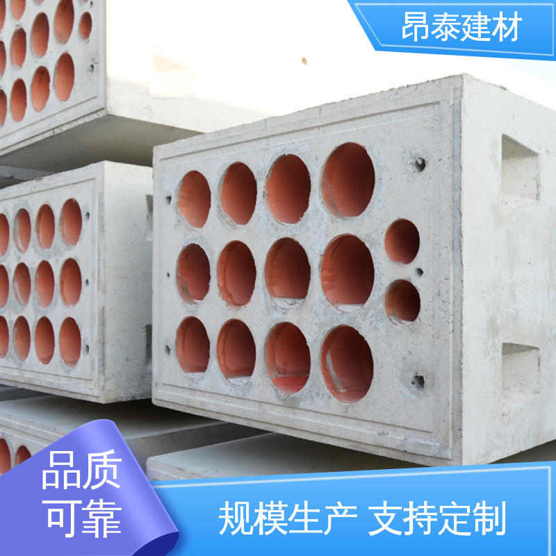 工厂化预制 坚固牢靠 单孔双孔多孔组合 电缆排管 定制生产