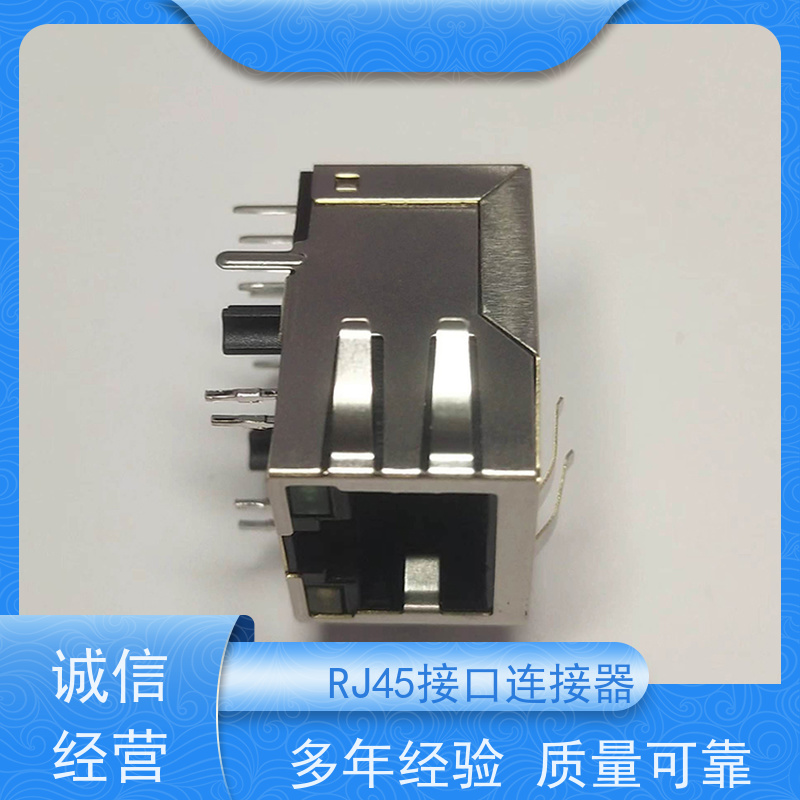 RJ45网络接头 RA19113G08GA型 百兆网口 以太网连接器 水晶头