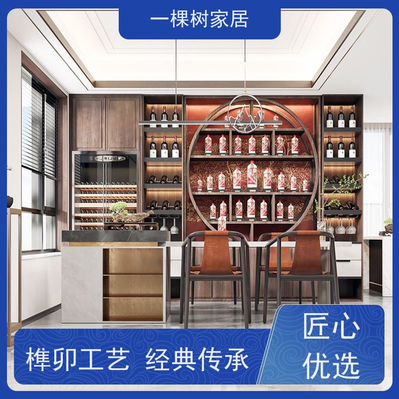 一棵树家居 别墅会所装修 实木定制家具 老牌实力厂家终身质保