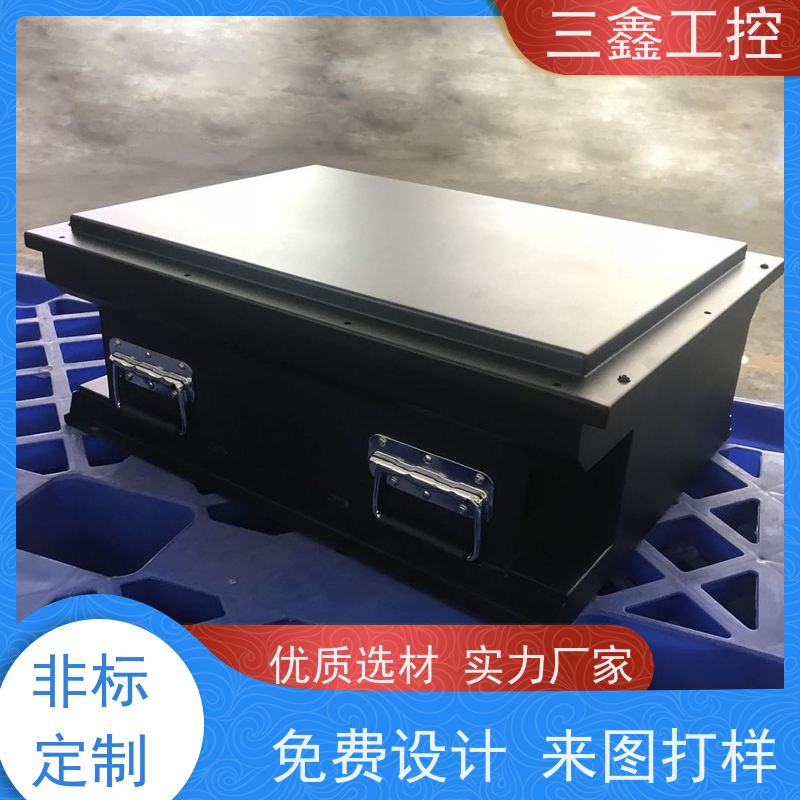 深 圳三鑫上架式工业铝机箱 螺丝机外壳 OEM/ODM定制方案 免费打样