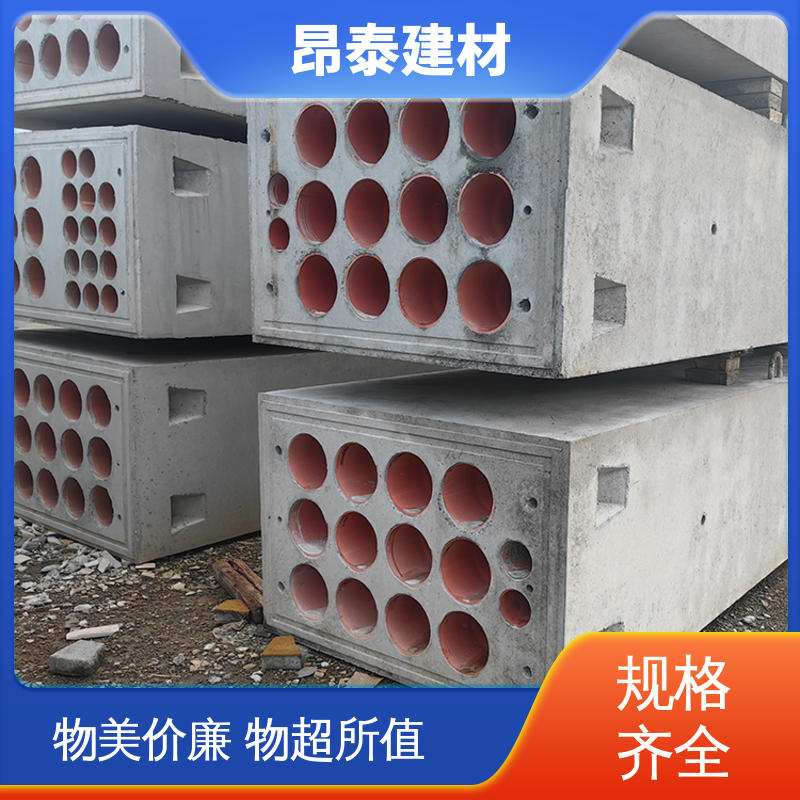 正方长方可选 水泥预制 电力通信组合排管 密封性强 厂家直供
