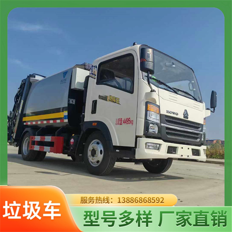 江淮康铃6立方压缩垃圾车 小型垃圾清运车 作业自动化