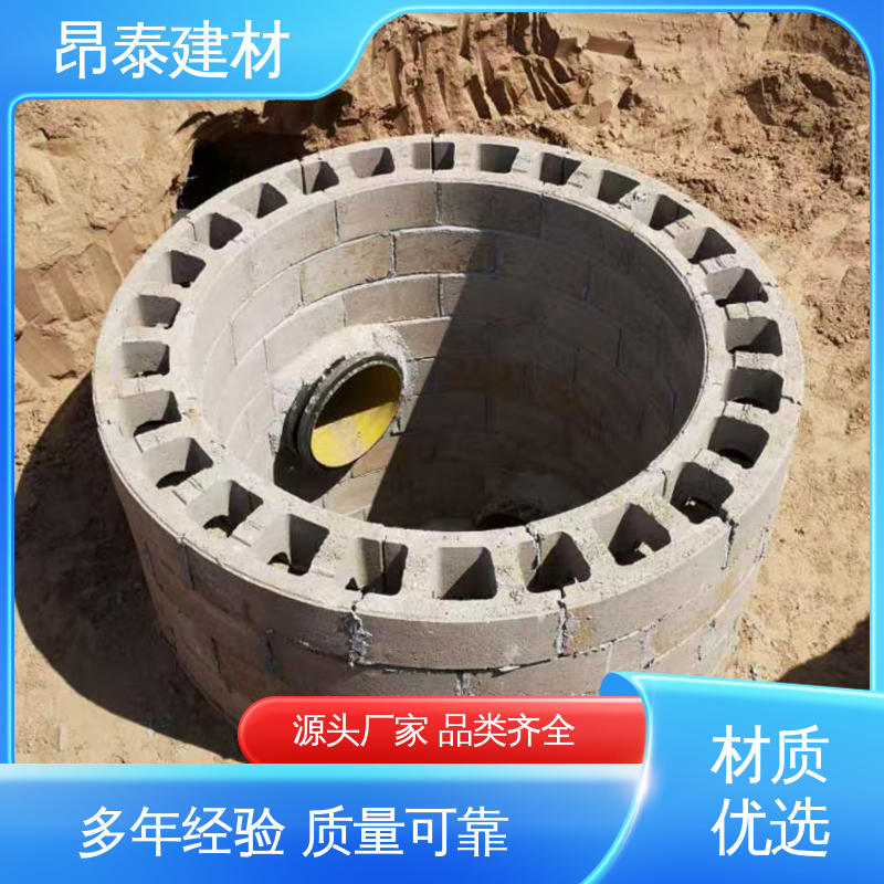 源头工厂 安装便捷 承压能力强 预制检查井 圆形矩形成品井