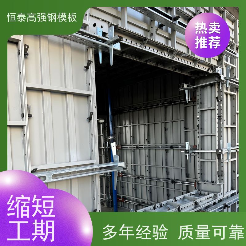 恒泰建材 现浇建筑模具 一体挤压成型 坚固耐用寿命长 代替铝模板