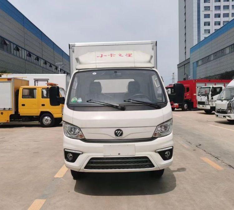 可出口3米5小型蓝牌冷藏车 福田M2汽油冷冻运输车